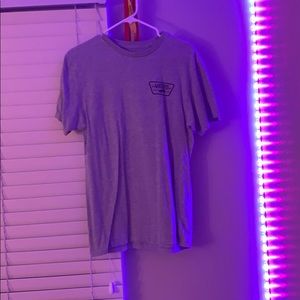 Gray vans short sleeve t-shirt